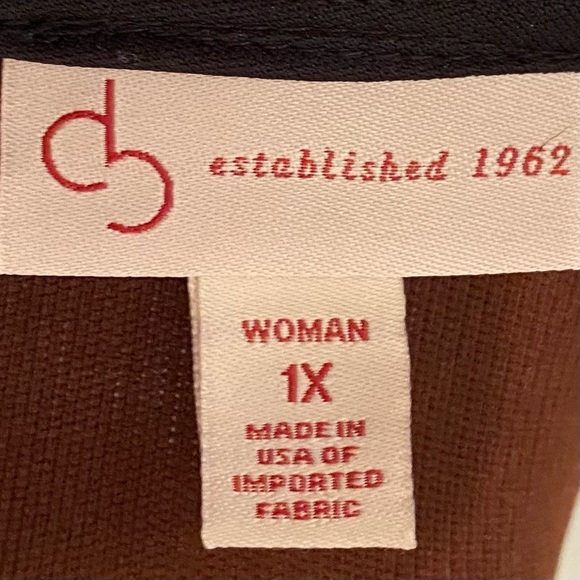 Women’s 1X print & sequined blouse - Picture 8 of 8